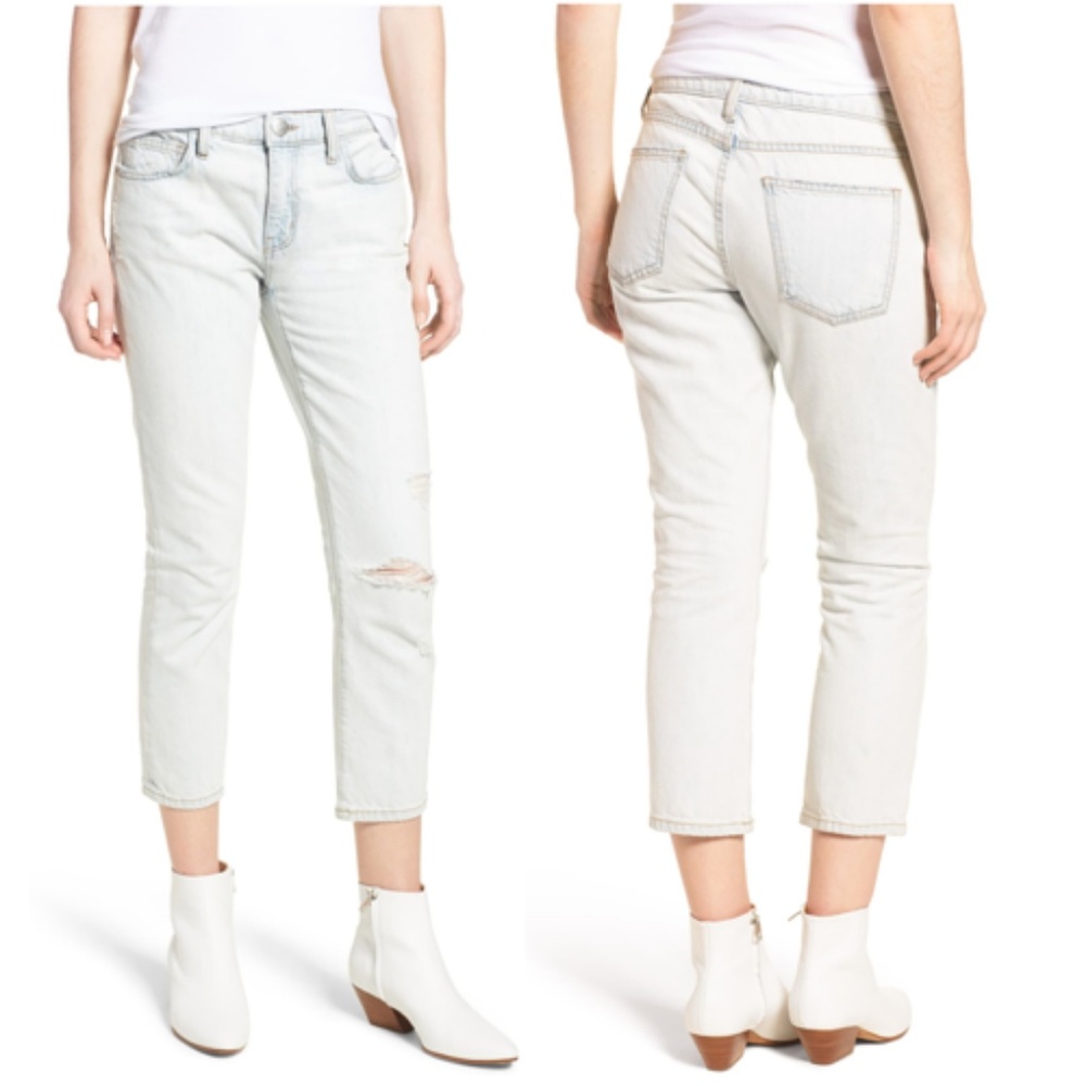 Current/Elliott The Cropped Straight Size 31 NWT